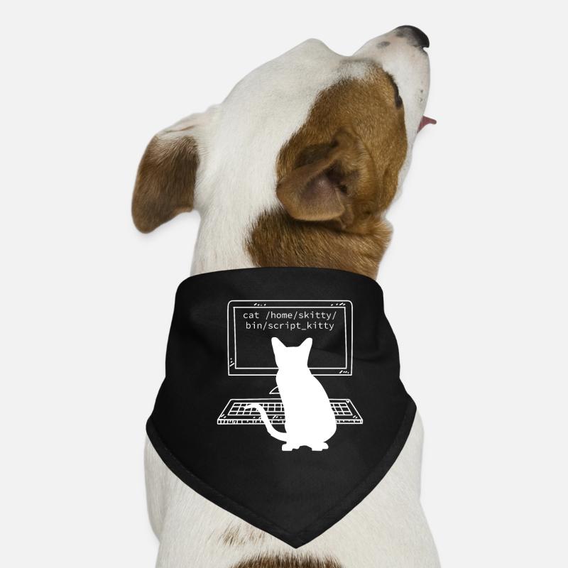Coder coder informaticien fun chats Bandana pour chien