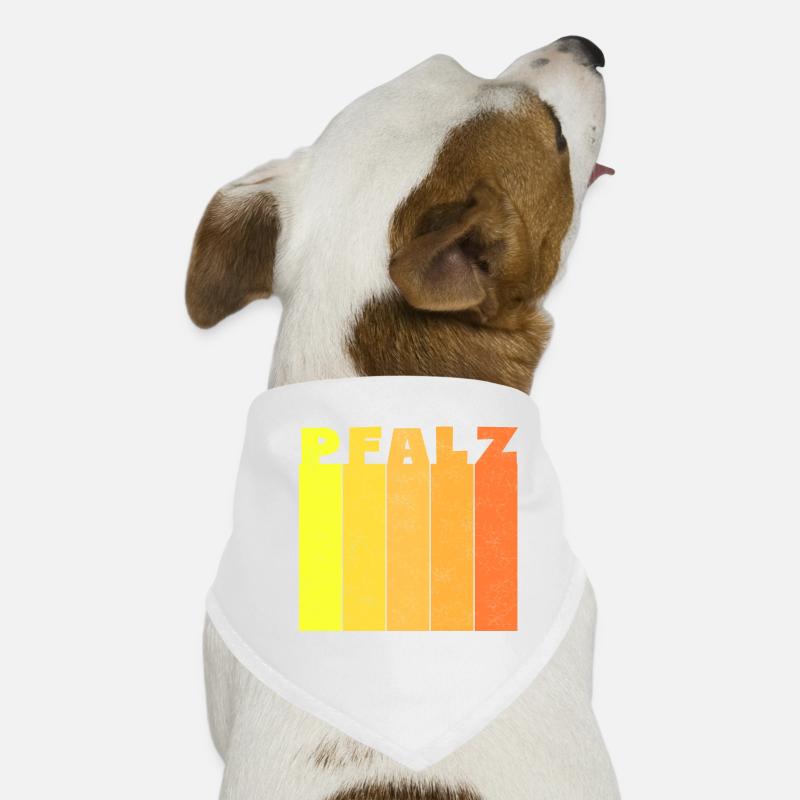 Pfalz Eifel Pfälzer vintage Geschenk Hunde-Bandana