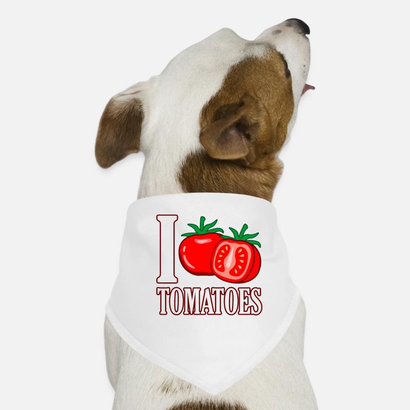 Tomate Hunde-Bandana