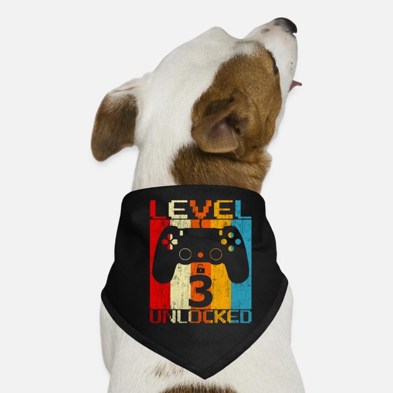 Level 3 unlocked Dog Bandana