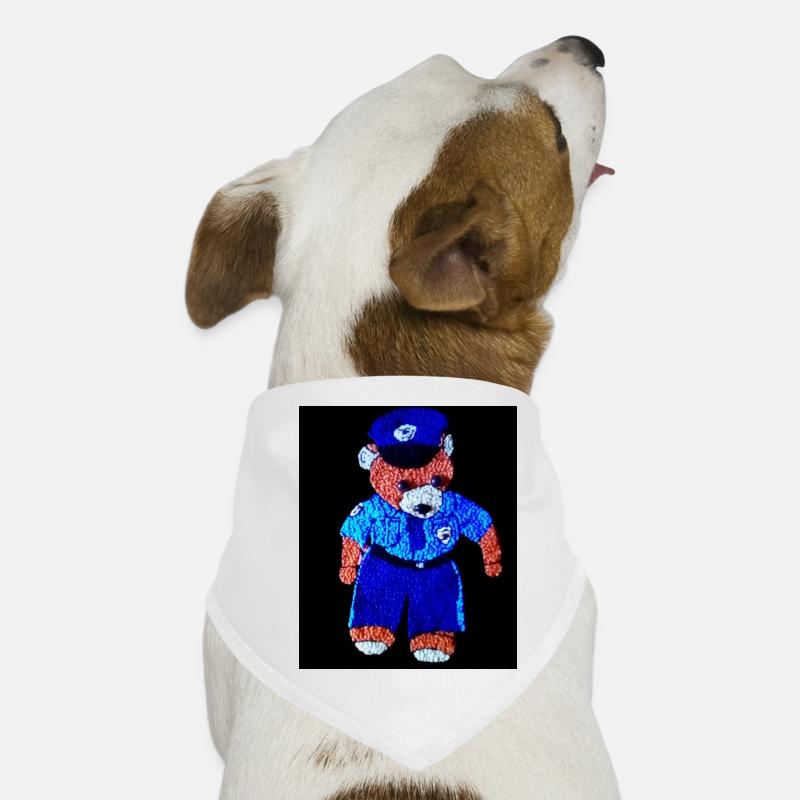 Polizist ,sheriff . Cop Hunde-Bandana