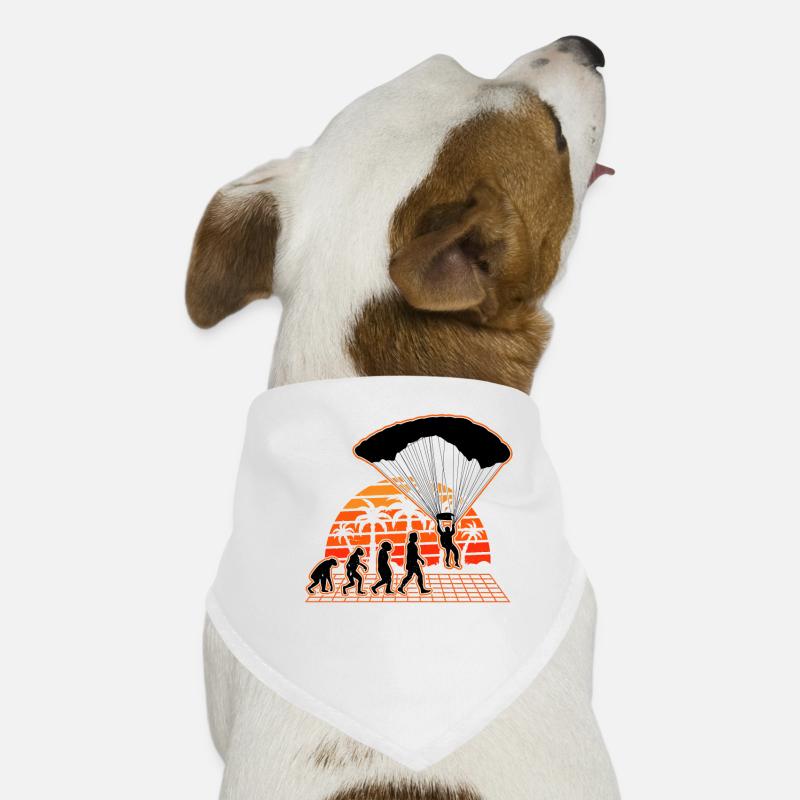 Parachutiste Evolution Sunset Parachute Bandana pour chien