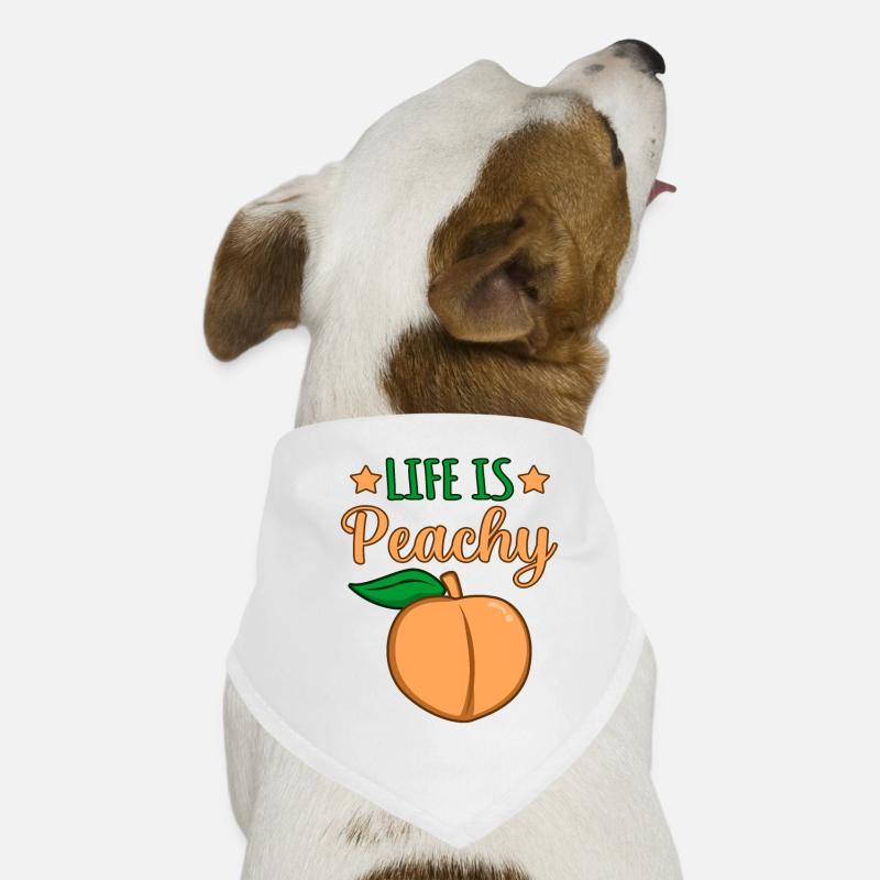 Peach Dog Bandana