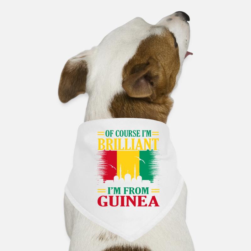 Guinée Bandana pour chien
