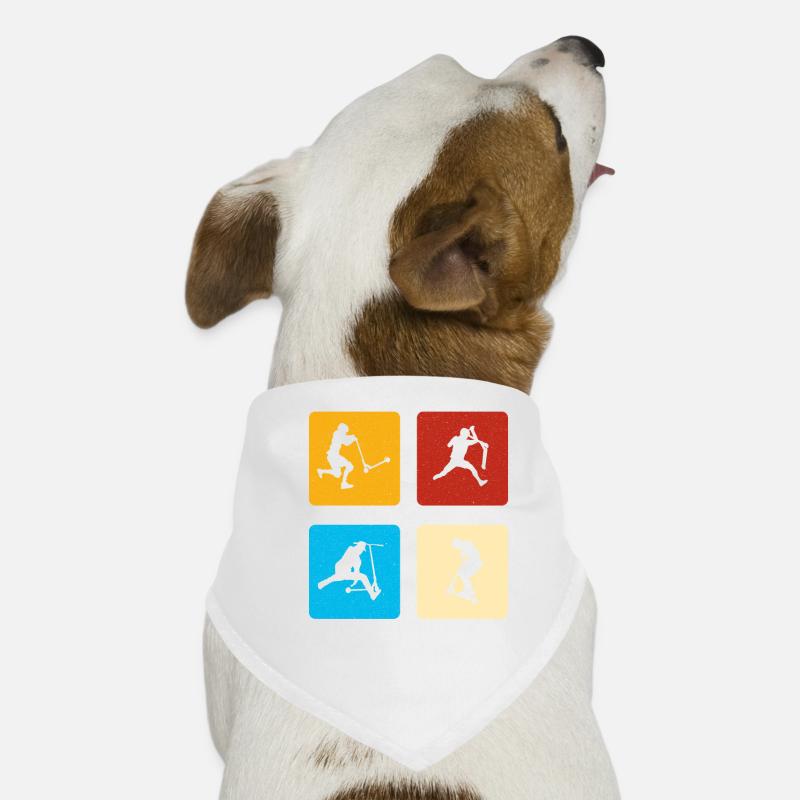 Scooter de cascade Bandana pour chien