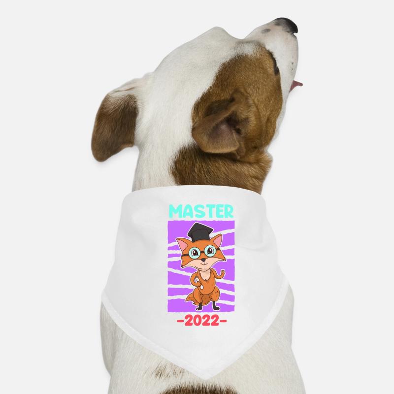 Master Abschluss 2022 Master Hunde-Bandana