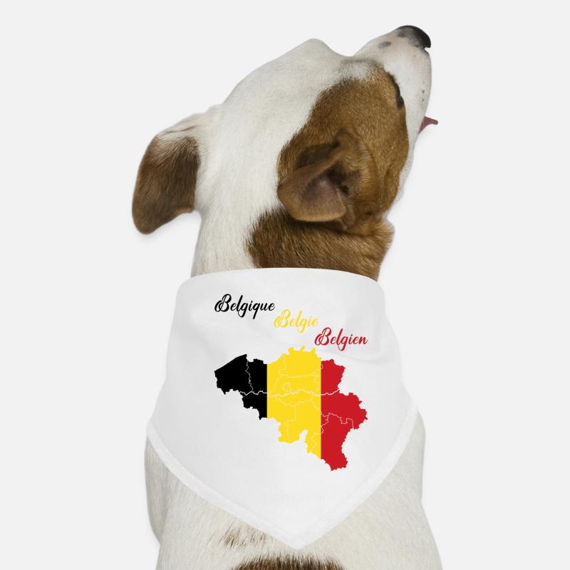 Belgique Bandana pour chien