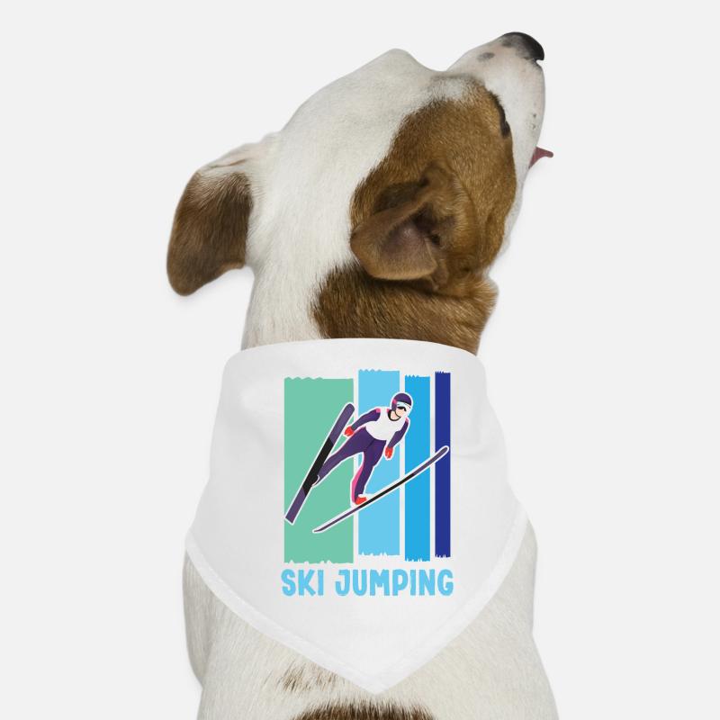 Ski jumping Ski jumping Ski jumping Dog Bandana