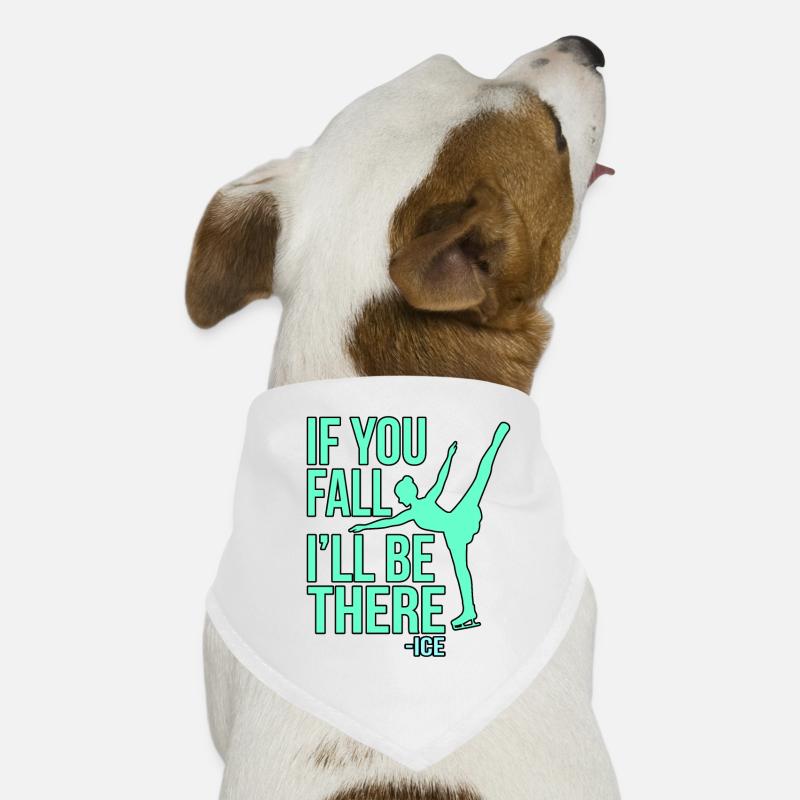 Eiskunstlauf Geschenk Hunde-Bandana