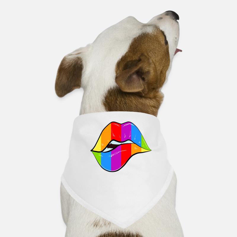 Rainbow Hunde-Bandana