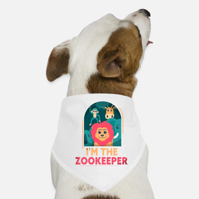 I Am The Zookeeper Profession Zookeeper Zookeeper Dog Bandana