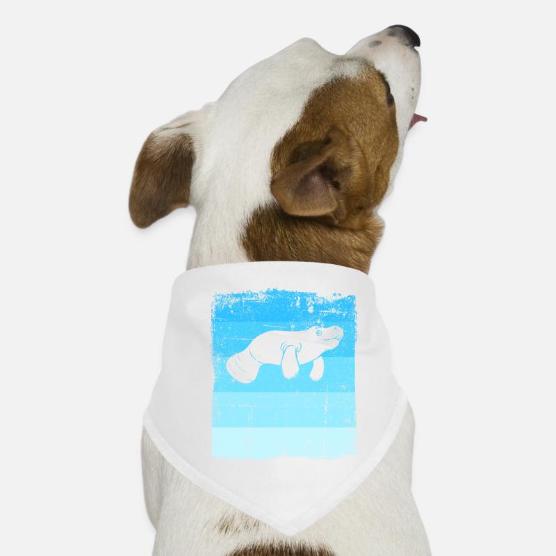 Manatees Funny Manatee Dog Bandana