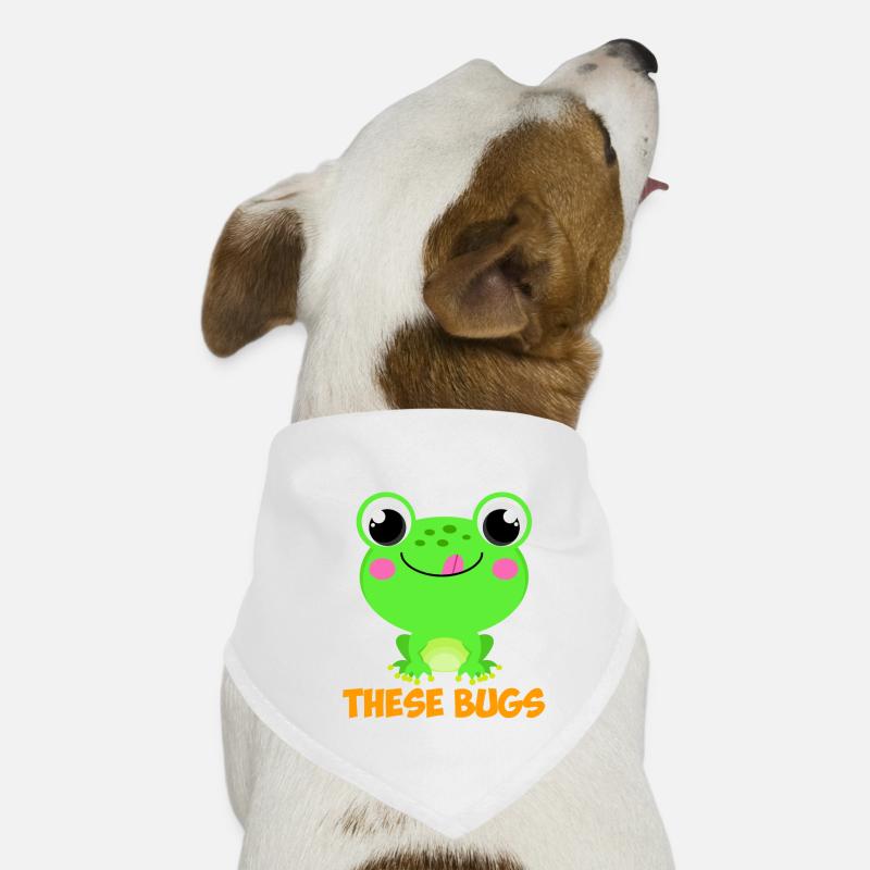 Obtenons ces Bugs Frog Programmer Bandana pour chien