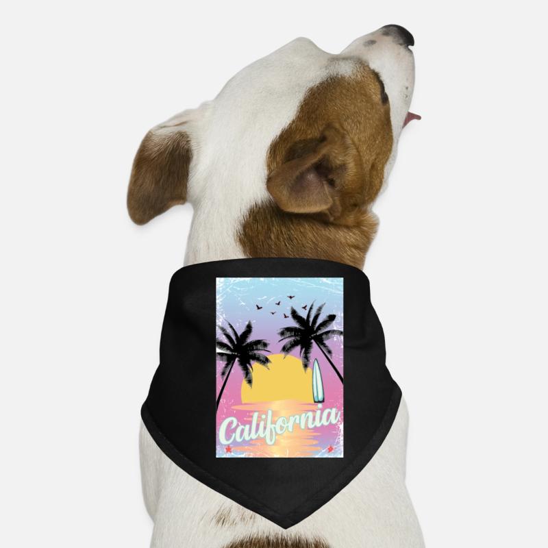 Californie Bandana pour chien
