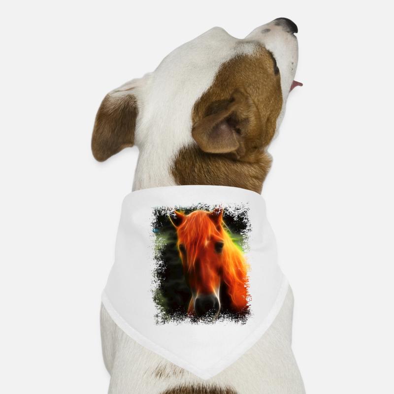 Cheval Cheval Sauvage Bandana pour chien