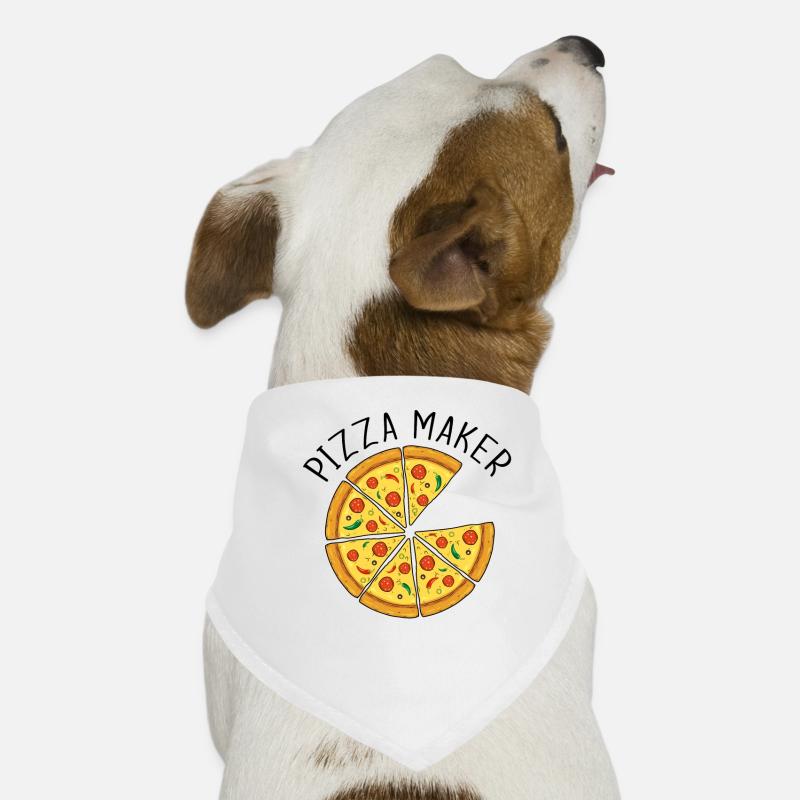 Pizza Maker assorti papa et bébé Bandana pour chien