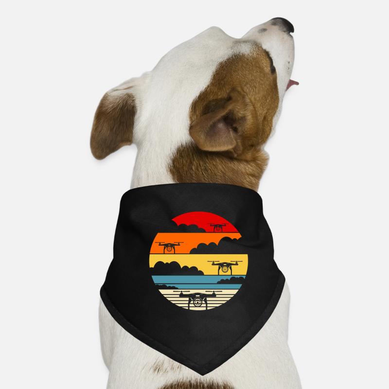 Dji Drohne Drohnenpilot Geschenk Hunde-Bandana