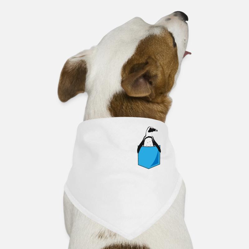 Pinguin Brusttasche Print Seevogel Geschenk Hunde-Bandana