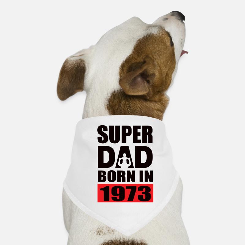 Papa Geburtstag 1973 Hunde-Bandana