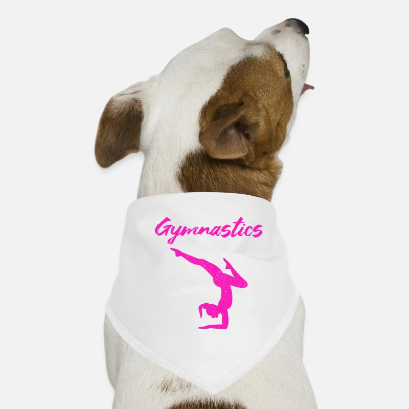 Gymnastics Like A Sport Only Harder Dog Bandana