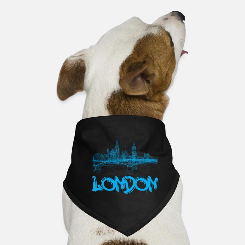Londres Bandana pour chien