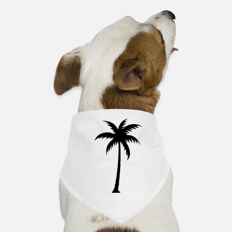 Palm trees Dog Bandana
