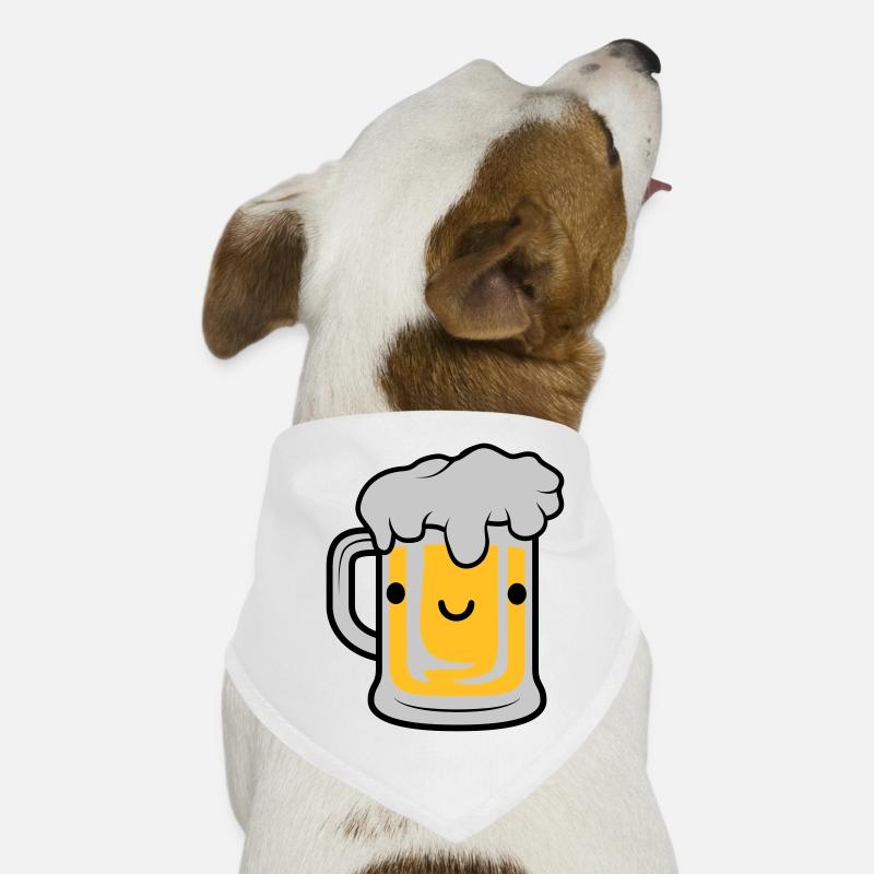 Süßes Bier Gesicht Hunde-Bandana