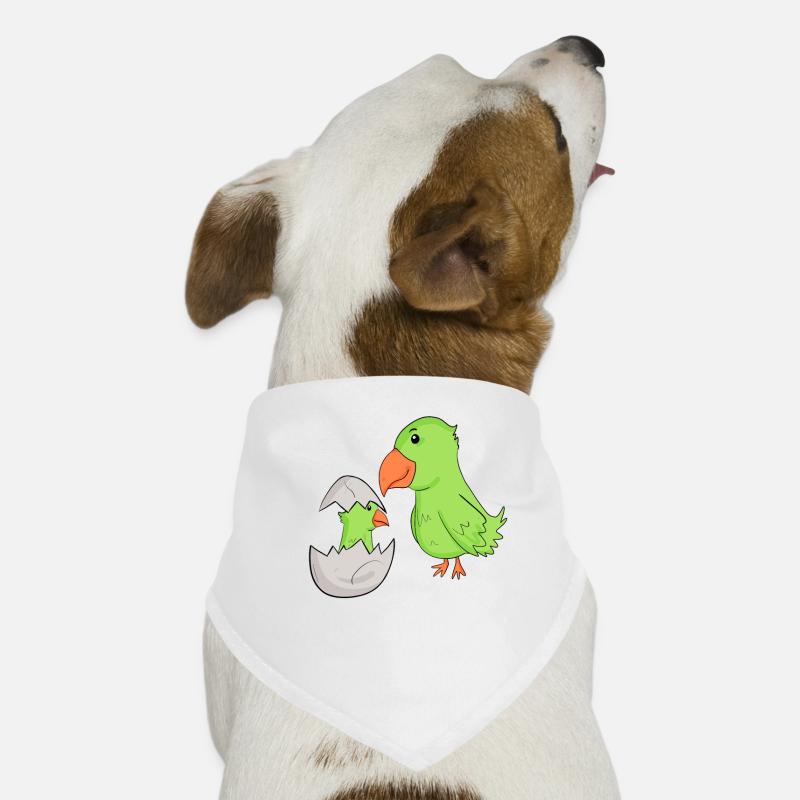 Parrot with baby parrot Dog Bandana