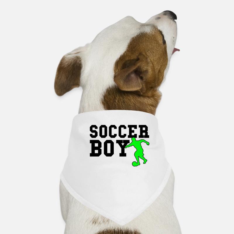 garçon de soccer Bandana pour chien
