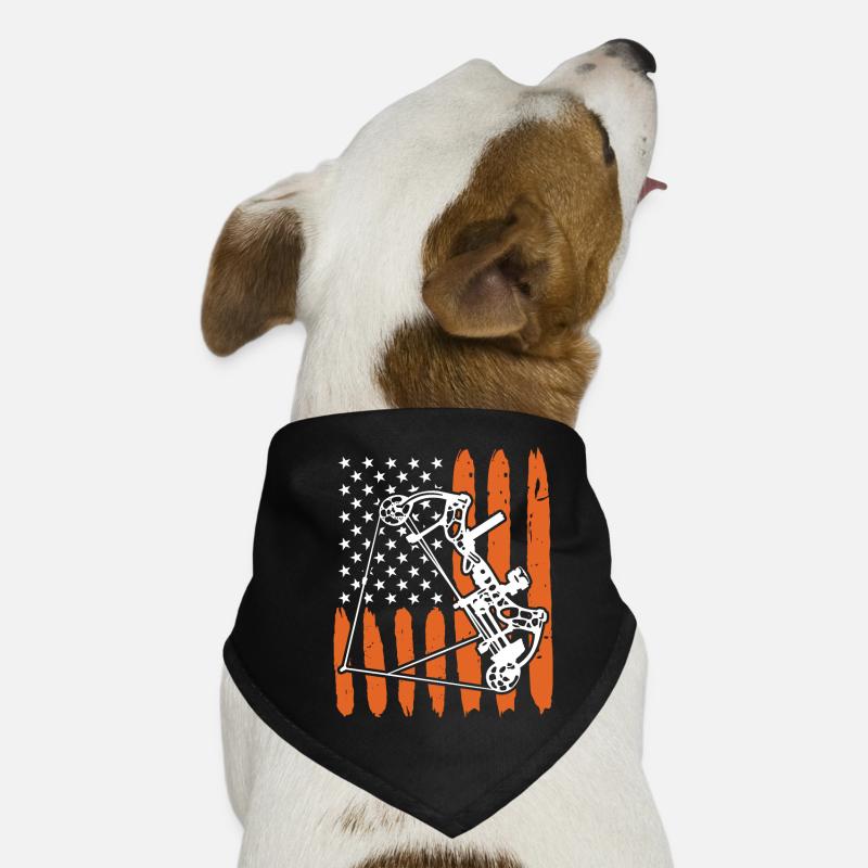 Compound Bow Archer USA Archery Dog Bandana