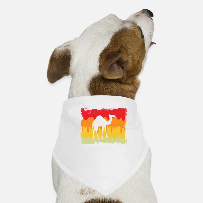 Dromadaire rétro Bandana pour chien