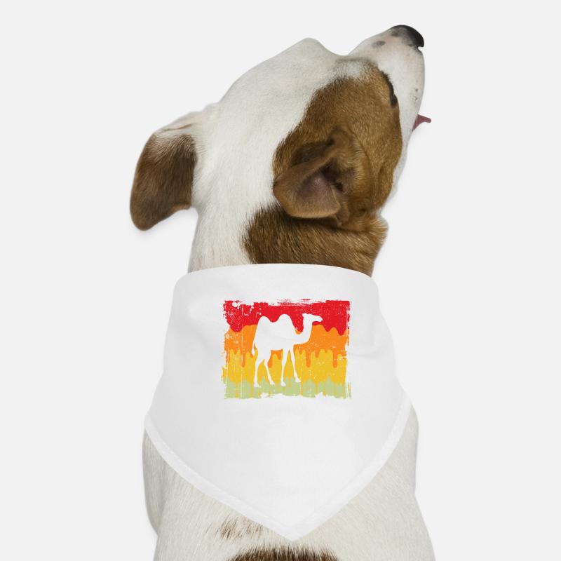 Kamel Retro Hunde-Bandana