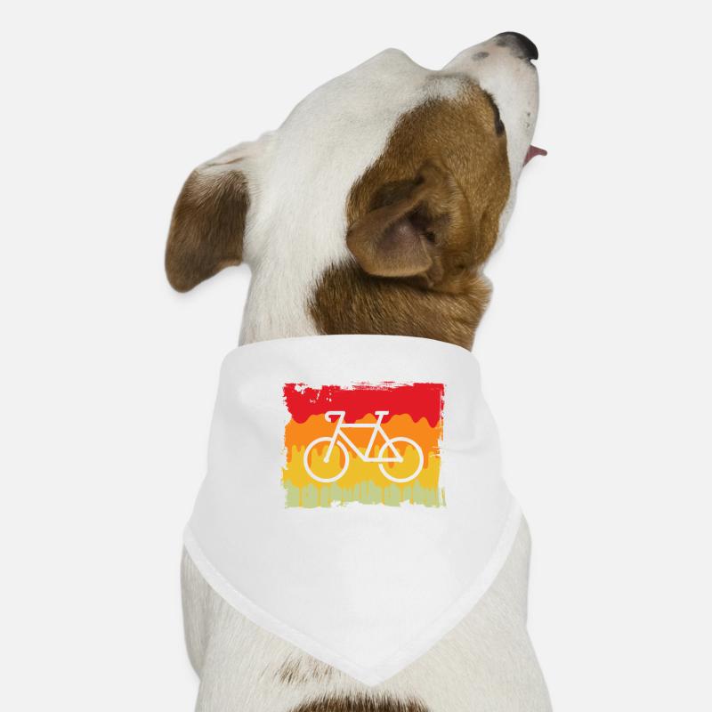 Bicycle Retro Dog Bandana