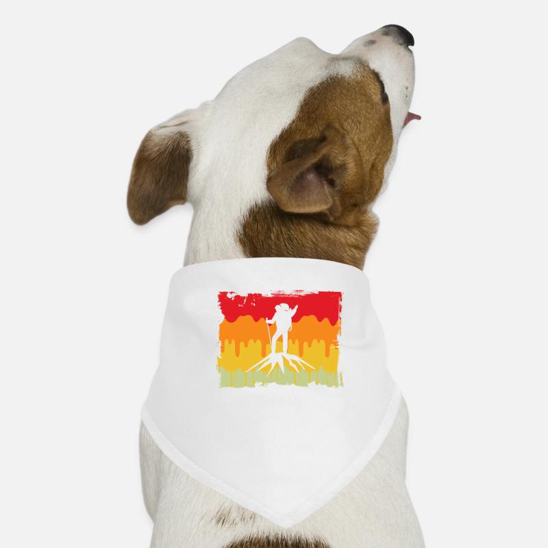 Mountaineering Retro Dog Bandana