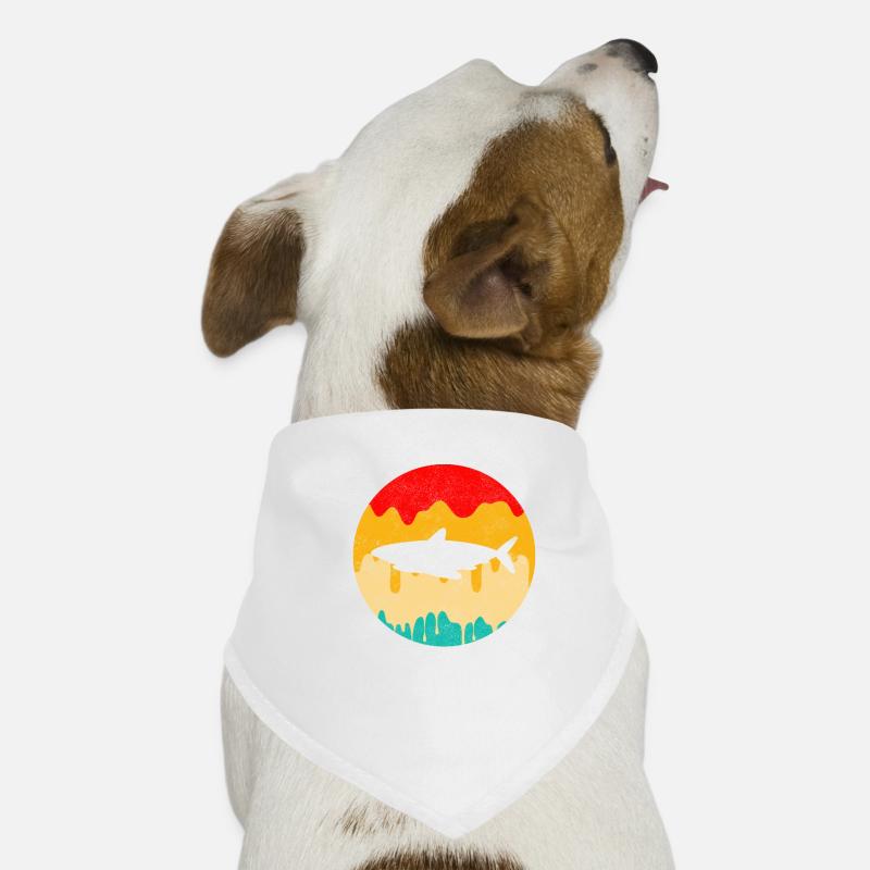 Requin Rétro Bandana pour chien