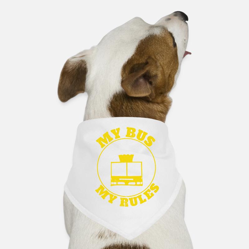 My Bus My Rules School Bus Drivers Student Transport Dog Bandana