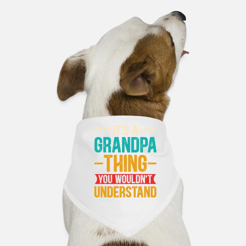 Opa Sache Hunde-Bandana