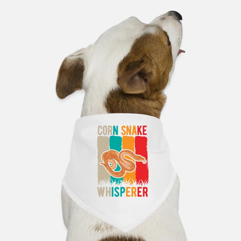 Kornnatter Flüsterer Serpent de maïs Chuchoteur Bandana pour chien