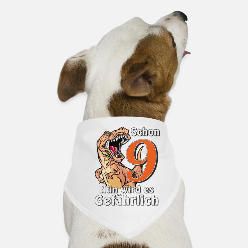 GEBURTSTAG Schon 9 Hunde-Bandana