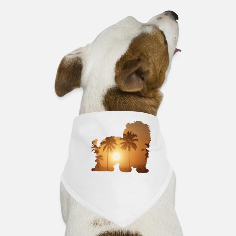 Plage d’été - Maltese Bandana pour chien