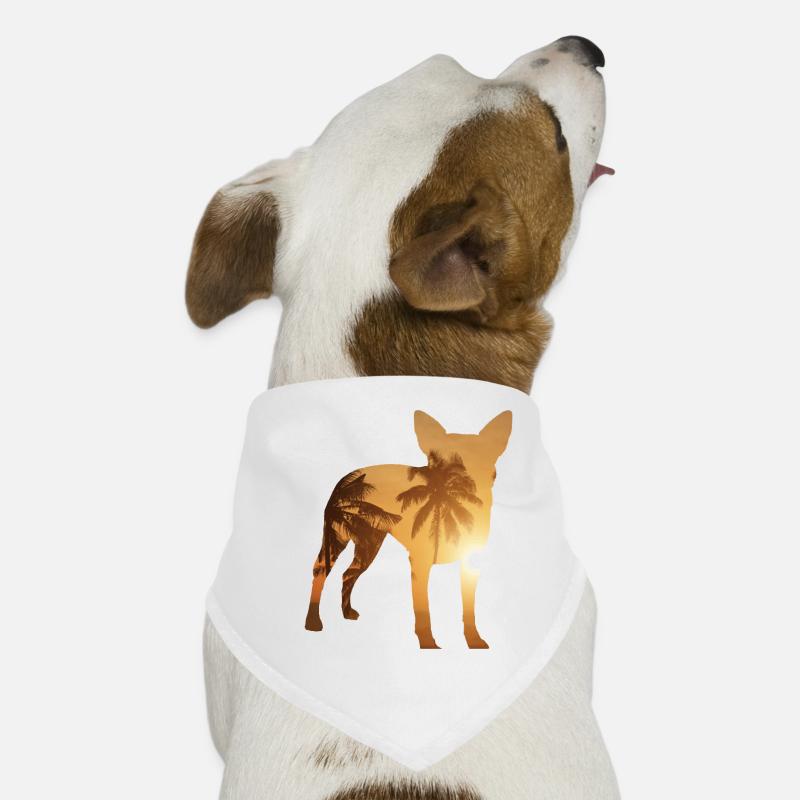 Plage d’été - Australian Cattle Bandana pour chien