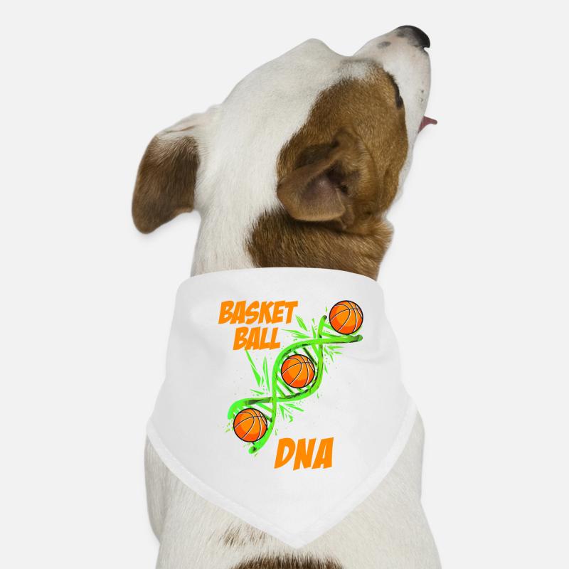 Le basket est dans mon ADN Basketballer Bandana pour chien