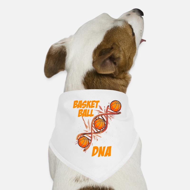 Le basket est dans mon ADN Basketballer Bandana pour chien