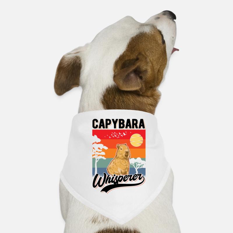 Capybara Flüsterer Capybara Whisperer Bandana pour chien