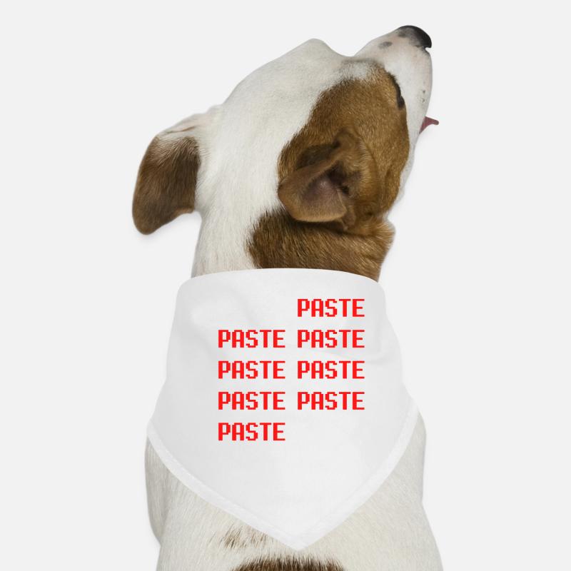 COPY PASTE QUIT THE JOB informatique informaticien Bandana pour chien