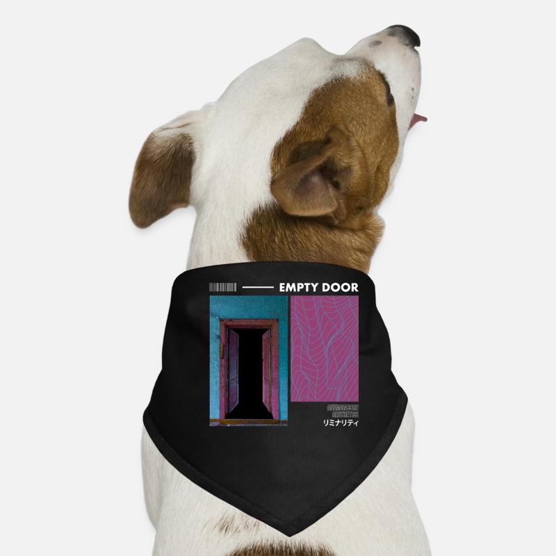 Anemoiacore Aesthetic Border Space Weirdcore Dog Bandana