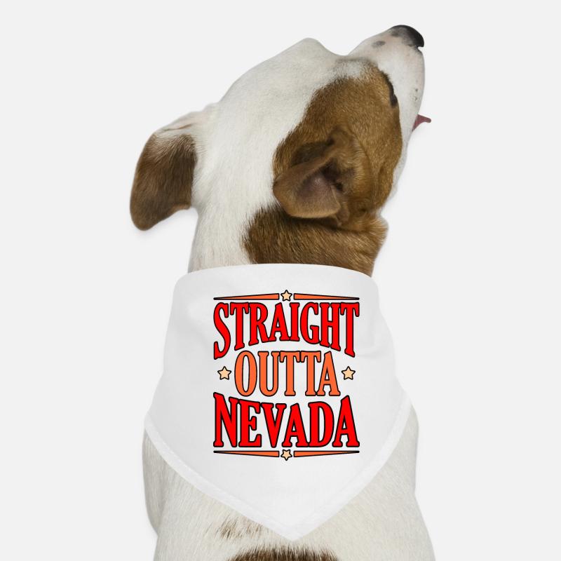 Directement de Nevada Gift Bandana pour chien