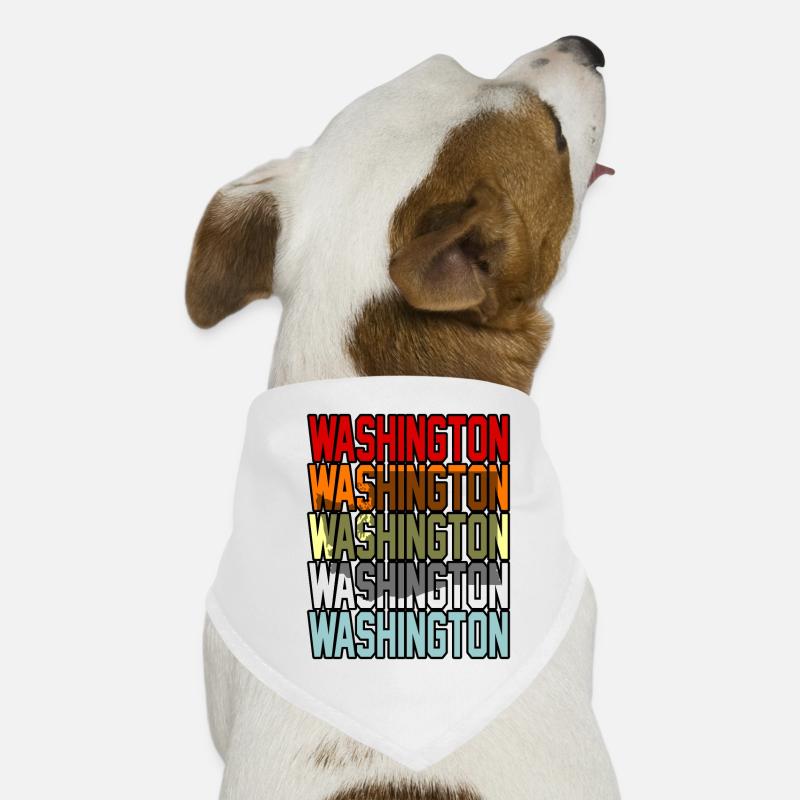 Visitez Washington Gift Bandana pour chien