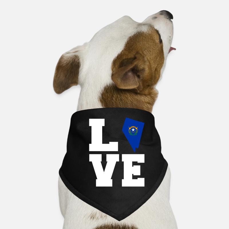 Cadeau de racine du Nevada Bandana pour chien
