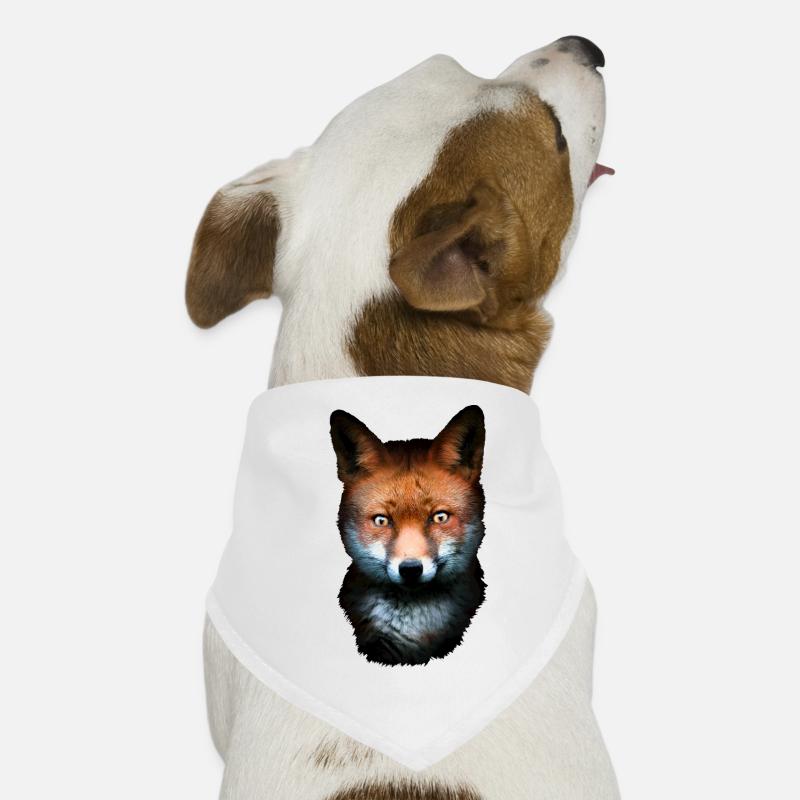 Fuchs Rotfuchs Waldtiere Tierkopf Tierisch Tier Hunde-Bandana